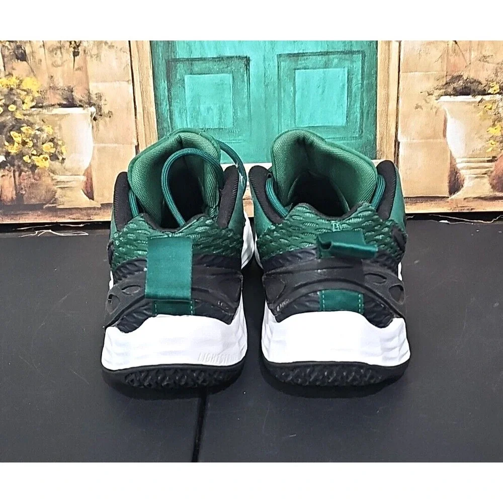 adidas Exhibit A Basketball Shoes Team Green Black- H67734 Men's Size 7